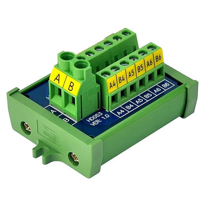 Screw Mount 30Amp 48V 2x6 Position Screw Terminal Block Distribution Module - Image 3