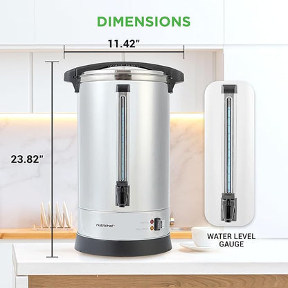 NutriChef Water Boiler and Hot Water Dispenser, 19L Electric Beverage Dispenser - Image 7