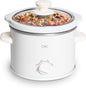 COOK WITH COLOR 2QT Mini Electric Round Slow Cooker by CookwithColor