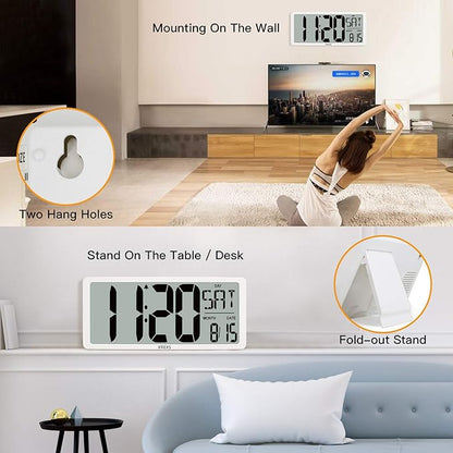 XREXS Large Digital Wall Clock - Image 2