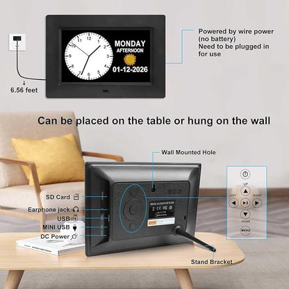 Jaihonda Dementia Clock for Seniors Digital Clock - Image 7