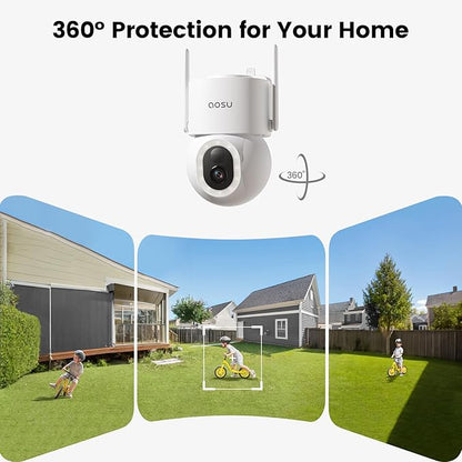 AOSU Solar Security Cameras Wireless Outdoor - Image 3