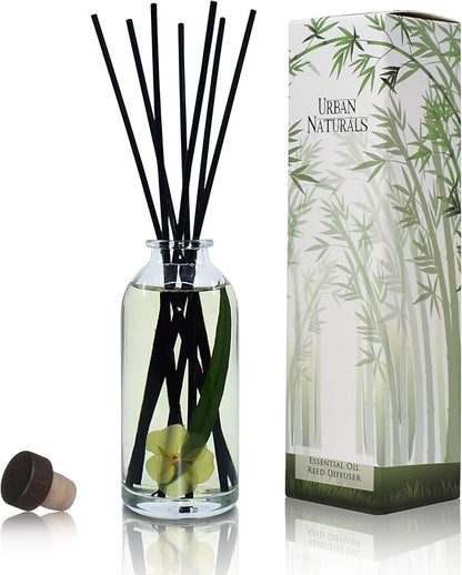 Urban Naturals Lemongrass Verbena Reed Diffuser Scented Sticks Set | Mind & by UrbanNaturals