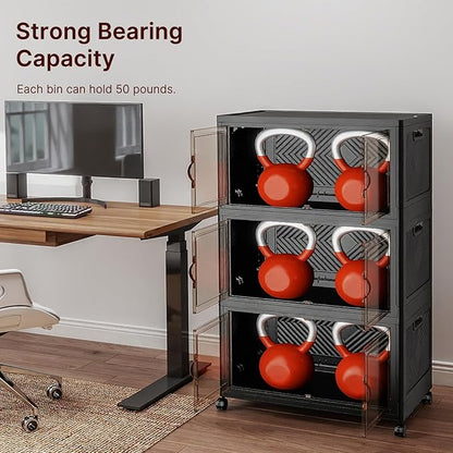 Extra Large Stackable Storage Bins - Image 4