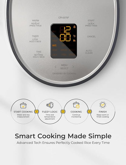 CUCKOO Micom Rice Cooker 3-Cup Uncooked / 6-Cup Cooked - Image 5
