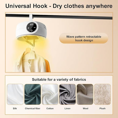 Uten Portable Clothes Dryer, Lightweight Mini Dryer - Image 5