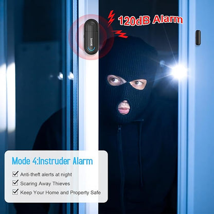 Pool Door Alarms for Home Security Loud, 0-120 Db Volume Ajustable - Image 4