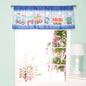 EVERYDAY KIDS Nursery Window Valance - Choo Choo Train