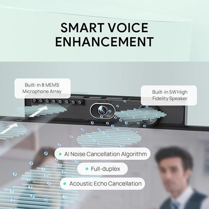 Yealink UVC40 E2 USB Conference Room Camera System Ultra-HD 4K Video Conference - Image 5