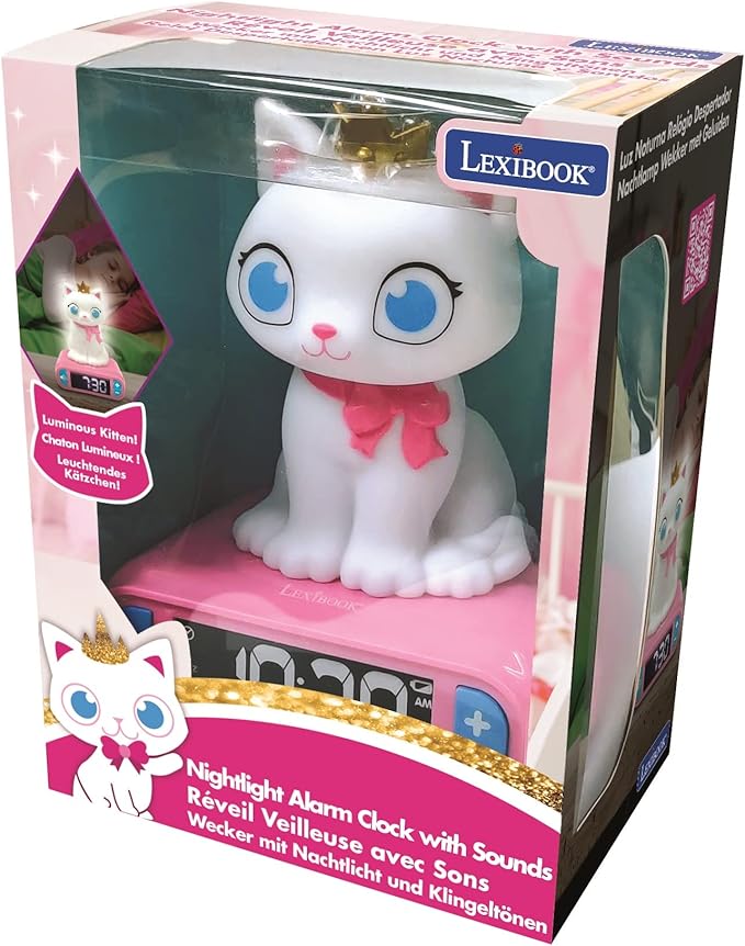 LEXiBOOK - Kitten Digital Alarm Clock - Image 6