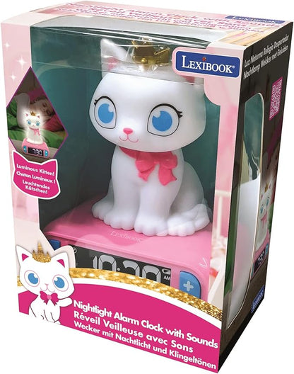 LEXiBOOK - Kitten Digital Alarm Clock - Image 6