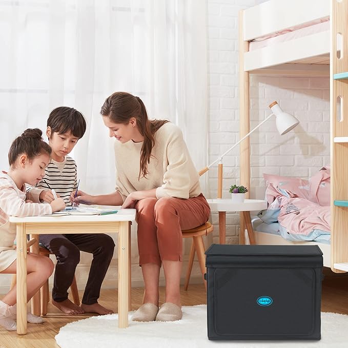 Large UVC Sanitizer Box with Ozone, Foldable Cleaner Bag with Timer, 36L/9.5gal - Image 7