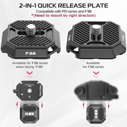 FALCAM F38 Camera Quick Release Plate Compatible - Image 2