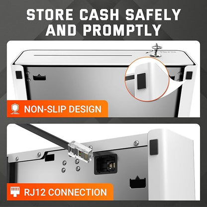 Tera Cash Register Drawer 13 inch: Auto Open - Image 5