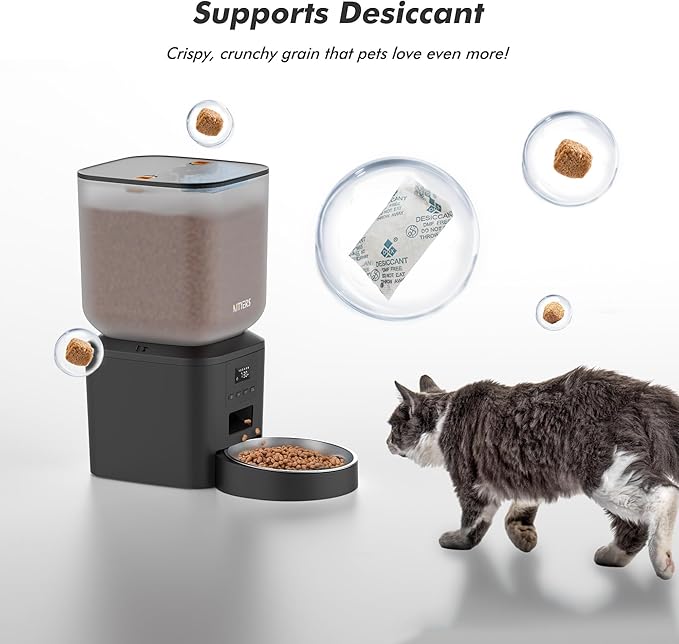 Automatic Dog Feeder - 8L/34 Cups Large Capacity Automatic Cat Food Dispenser - Image 5