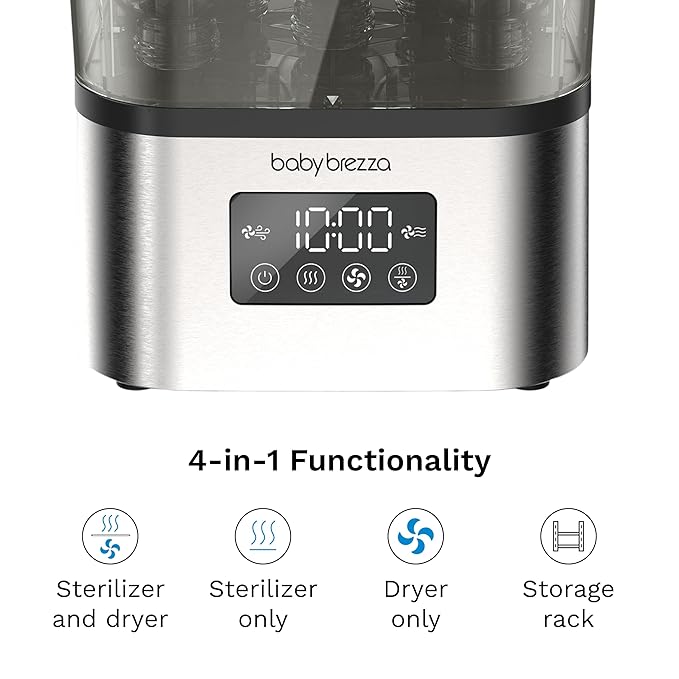 Baby Brezza 10 Minute SuperQuick Bottle Sterilizer + Dryer - Image 6