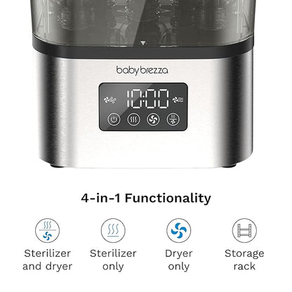 Baby Brezza 10 Minute SuperQuick Bottle Sterilizer + Dryer - Image 6