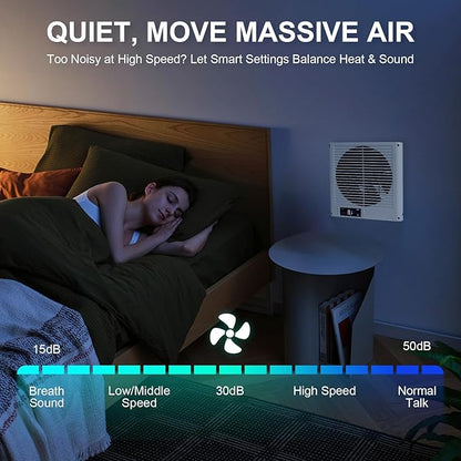 8" Room to Room Air Transfer Fan - Image 5