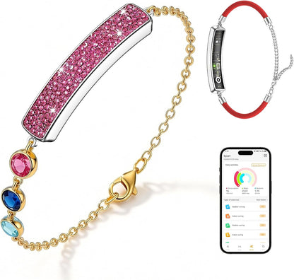smart bracelet for women – fitness tracker with, main product view
