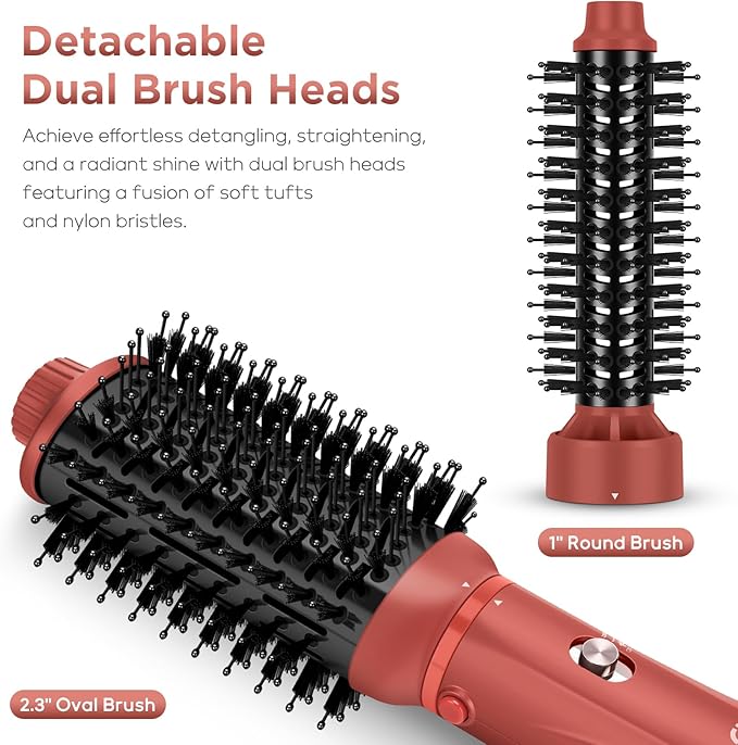 IG INGLAM Blow Dryer Brush Set, 5-in-1 Multi-Styler - Image 3