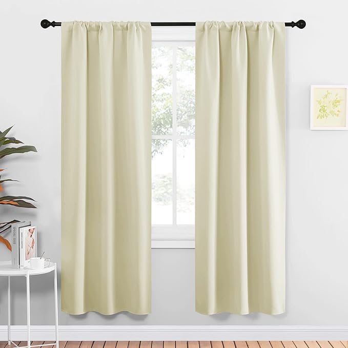 NICETOWN Blackout Curtains for Living Curtains, Window Treatment Thermal by NICETOWN