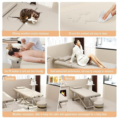 Heavy Duty Electric Massage Table, Electric Lift and Electric Backrest 2 Motor - Image 4