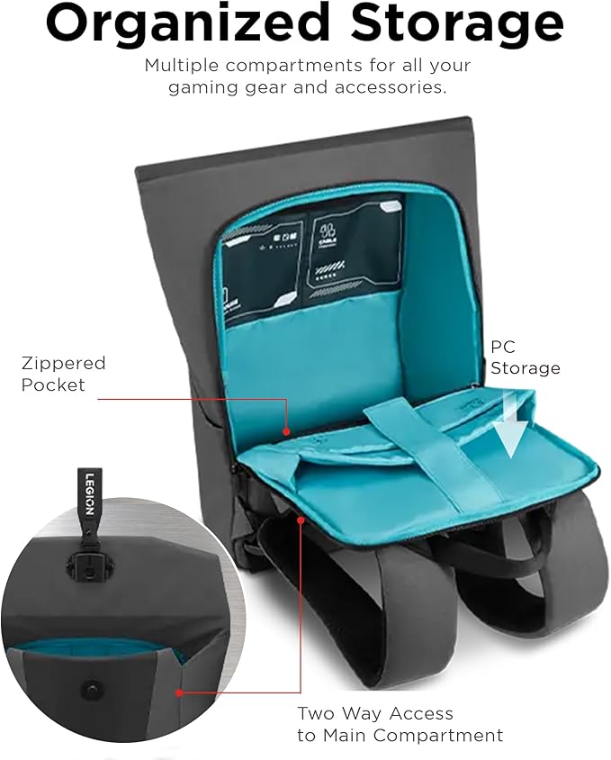 Lenovo Legion Gaming Backpack GB400 - Image 5