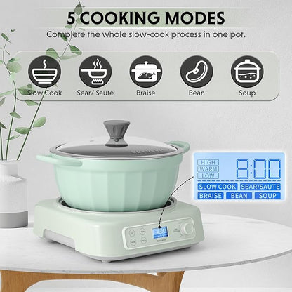BUYDEEM 5-in-1 Slow Cooker 4.7QT - Image 2