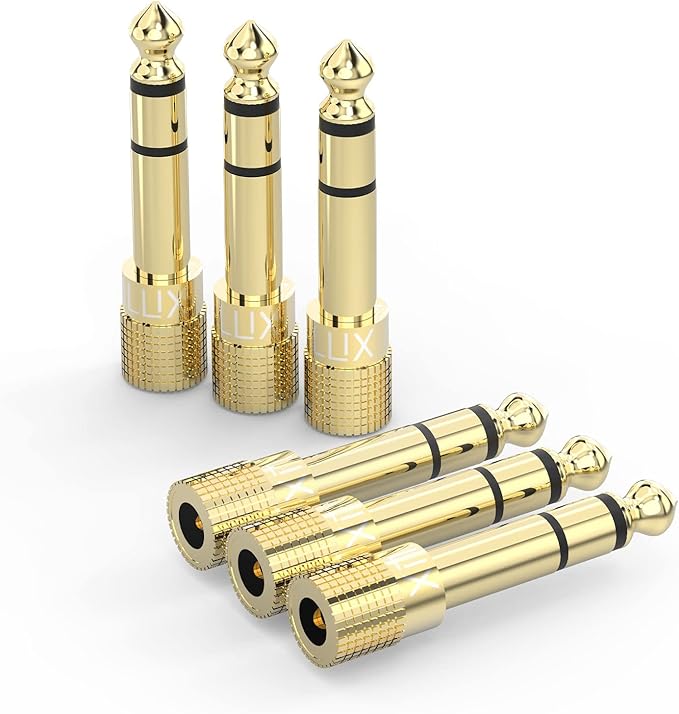 Cubilux 6.35mm to 3.5mm Audio Adapter by Cubilux