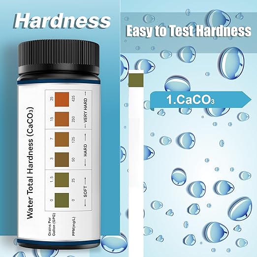 Water Hardness Test Kit-150 Strips Water Quality Testing - Image 2