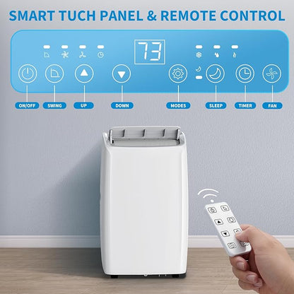 Powerful 14, 000 BTU Portable Air Conditioners, Cools Up to 750 Sq.Ft, 3-IN-1 - Image 9