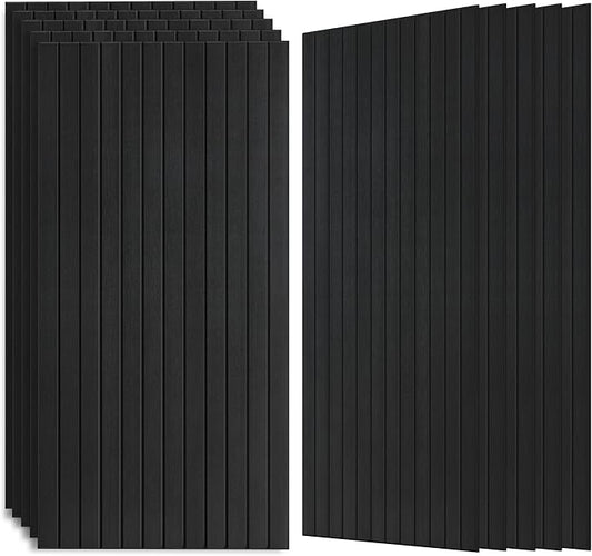 AUTORIFIC Wood Veneer Sound Panels, 10 Pack 47.2”x23.6” Wall Panels, Decorative by AUTORIFIC