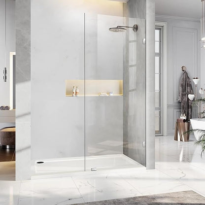 Bathroom Shower Glass Door 34 * 74" by Unknown