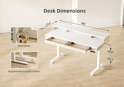 Claiks Electric Adjustable Standing Desk - Image 3