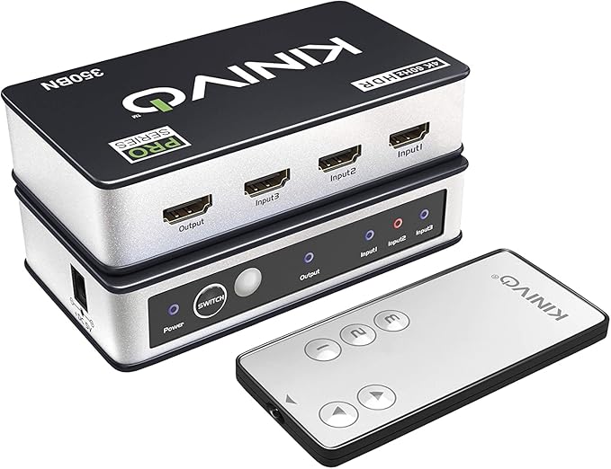 Kinivo HDMI Switch 3 in 1 Out 4K 60Hz - Image 2