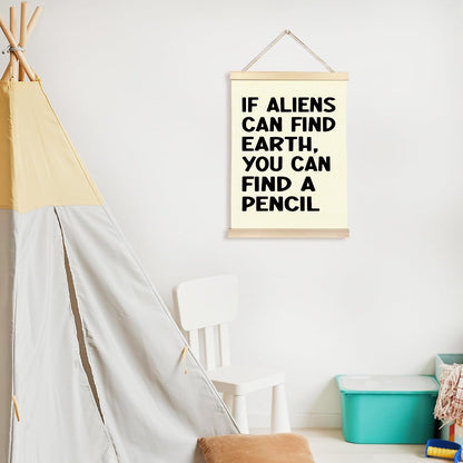 CGBHW Funny Classroom Poster Hanger Frame 12x16 Inch, Middle School Math Classroom Must haves Posters Wall Art Hanging Decor for Middle School Math Classroom Playroom, High School Gift for Teacher Teens Boys Girls