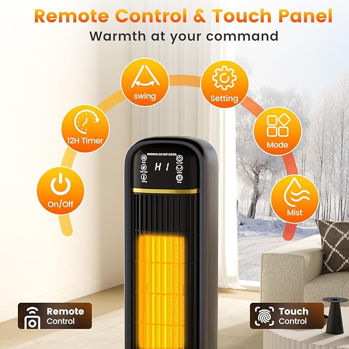 Auertech 35.5" Space Heater - Image 2