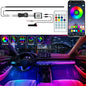 Jushope Interior Car LED Strip Lights, Acrylic LED Lights by Jushope