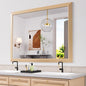 Amorho 48X36 Inch Bathroom Mirror by Amorho