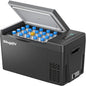 BougeRV 12 Volt Refrigerator 12V Car Fridge 23 Quart Portable Freezer by BougeRV