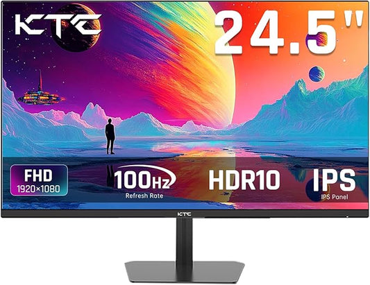KTC 24.5 Inch 100Hz IPS Computer Monitor by KTC