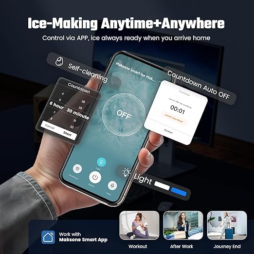 Maksone Countertop Nugget Ice Maker - Image 2