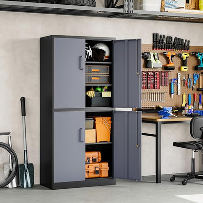Yizosh Metal Storage Locking Cabinet - Image 6