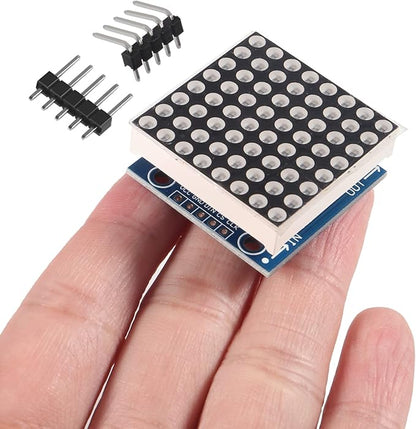 ACEIRMC 5PCS MAX7219 8x8 Dot Matrix LED Display Module 5V MCU Control MAX7219 - Image 6