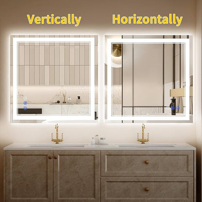 36"x36" LED Bathroom Mirror - Image 7
