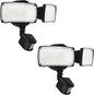 UME 2 Pack 19W LED Flood Light Motion Sensor Outdoor, 2 Adjustable Head by UME