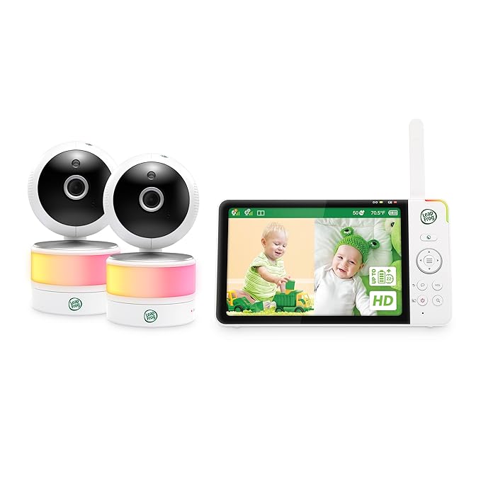 LeapFrog 2-Camera Color Night Vision Video Baby Monitor by LeapFrogBabyCare