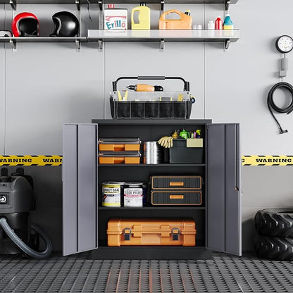 Yizosh Metal Garage Storage Cabinet - Image 5