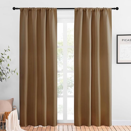 NICETOWN Blackout Curtains for Living Curtains, 2 Panels, 42 by 84, Room by NICETOWN