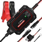 Sailvono 1A Battery Charger, 6V and 12V Smart Trickle Charger, 10-Stages 14.6 by Sailnovo